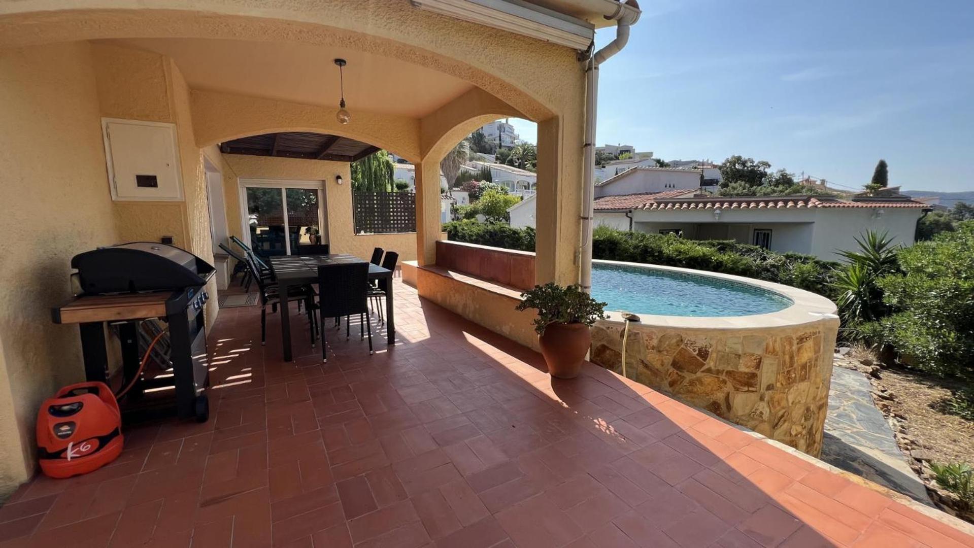 셀바 데 마르 Preciosa Casa En Mas Fumats Con Piscina Y Bonitas Vistas 빌라 외부 사진